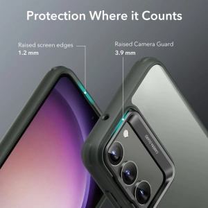 Wholesale ESR Classic Kickstand Samsung Galaxy S23+ Plus Clear/Green - ESR665 - {ean13} - Hurt