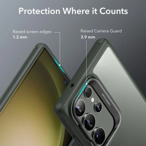 Wholesale ESR Classic Kickstand Samsung Galaxy S23 Ultra Clear/Green - ESR666 - {ean13} - Hurt