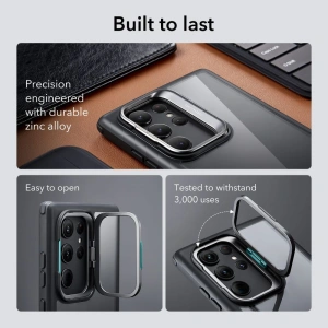 Wholesale ESR Shock Armor Kickstand Samsung Galaxy S23 Ultra Clear/Green - ESR667 - {ean13} - Hurt