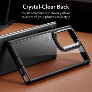 Wholesale ESR Shock Armor Kickstand Samsung Galaxy S23 Ultra Clear/Green - ESR667 - {ean13} - Hurt
