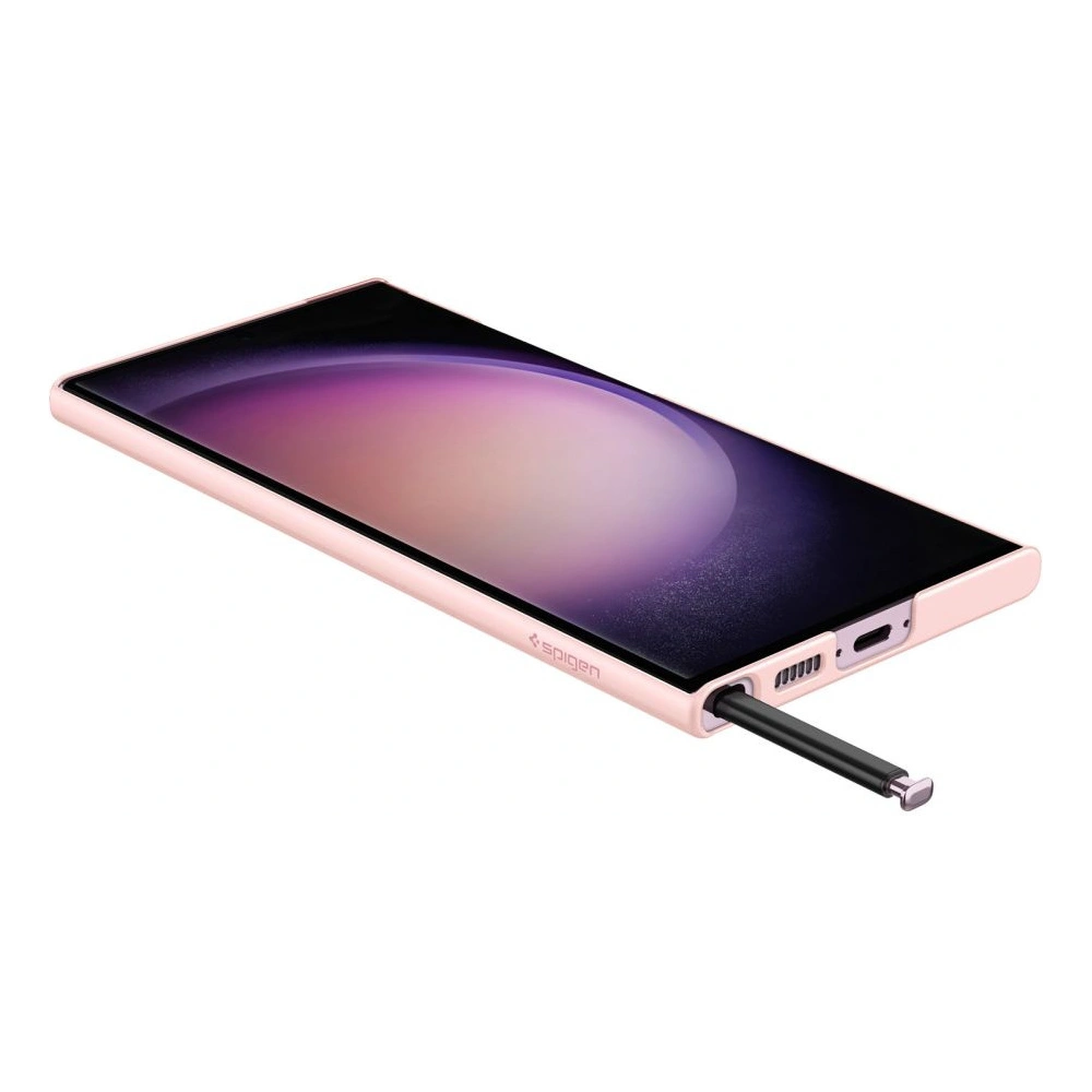 Hurtownia GSM - Etui Spigen Airskin Samsung Galaxy S23 Ultra Roz Pufos - SPN2837 - {ean13} - Hurt