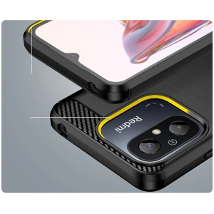 Hurtownia GSM - Tech-Protect Xiaomi Case TPUCarbon Redmi 12c Schwarz - THP1875 - {ean13} - Hurt