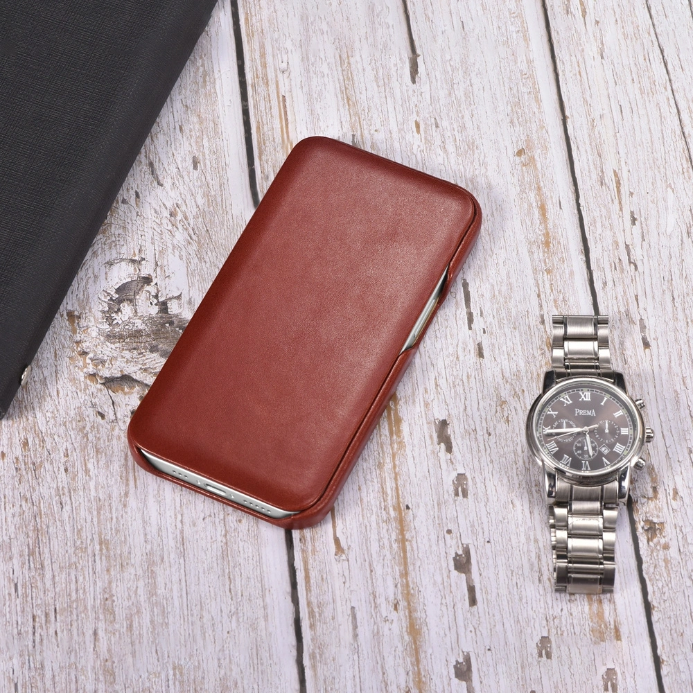 Hurtownia GSM - Etui iCarer Curved Edge Vintage Folio Apple iPhone 13 rot - ICR485 - {ean13} - Hurt