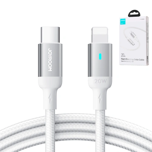 Kabel Joyroom A10 Series USB-C/Lightning 20W 1,2m biały
