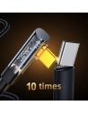Wholesale Joyroom USB-C/USB-A Angle Cable 3A 1.2m black - JYR710 - {ean13} - Hurt