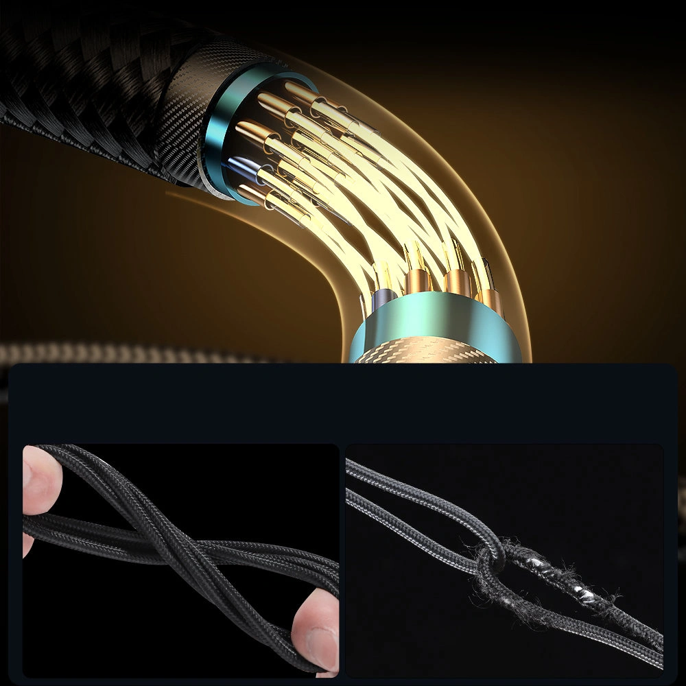 Hurtownia GSM - Kabel unghiular Joyroom USB-C/USB-A 3A 1,2m negru - JYR710 - {ean13} - Hurt
