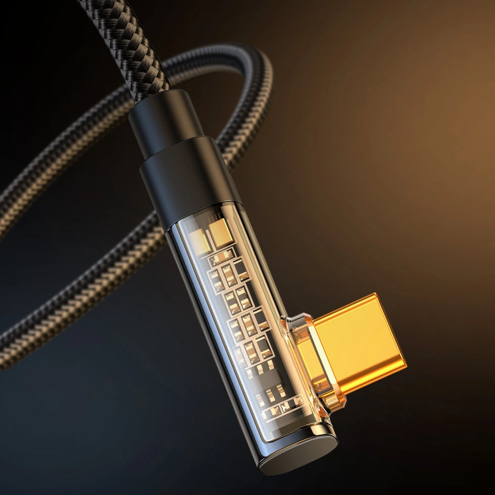 Hurtownia GSM - Kabel kątový Joyroom USB-C/USB-A 3A 1,2m černý - JYR710 - {ean13} - Hurt