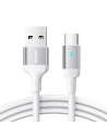 Cablul Joyroom A10 Series USB-A/USB-C 3A 1,2m alb
