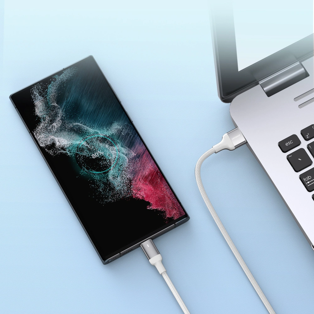 Hurtownia GSM - Cablul Joyroom A10 Series USB-A/USB-C 3A 1,2m alb - JYR711 - {ean13} - Hurt