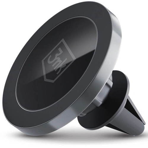 Uchwyt magnetyczny MagSafe 3MK MagHolder do kratki wentylacyjnej czarny/black