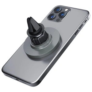 Wholesale 3MK MagHolder Magnetic Car Mount MagSafe Air Vent black - 3MK4727 - {ean13} - Hurt