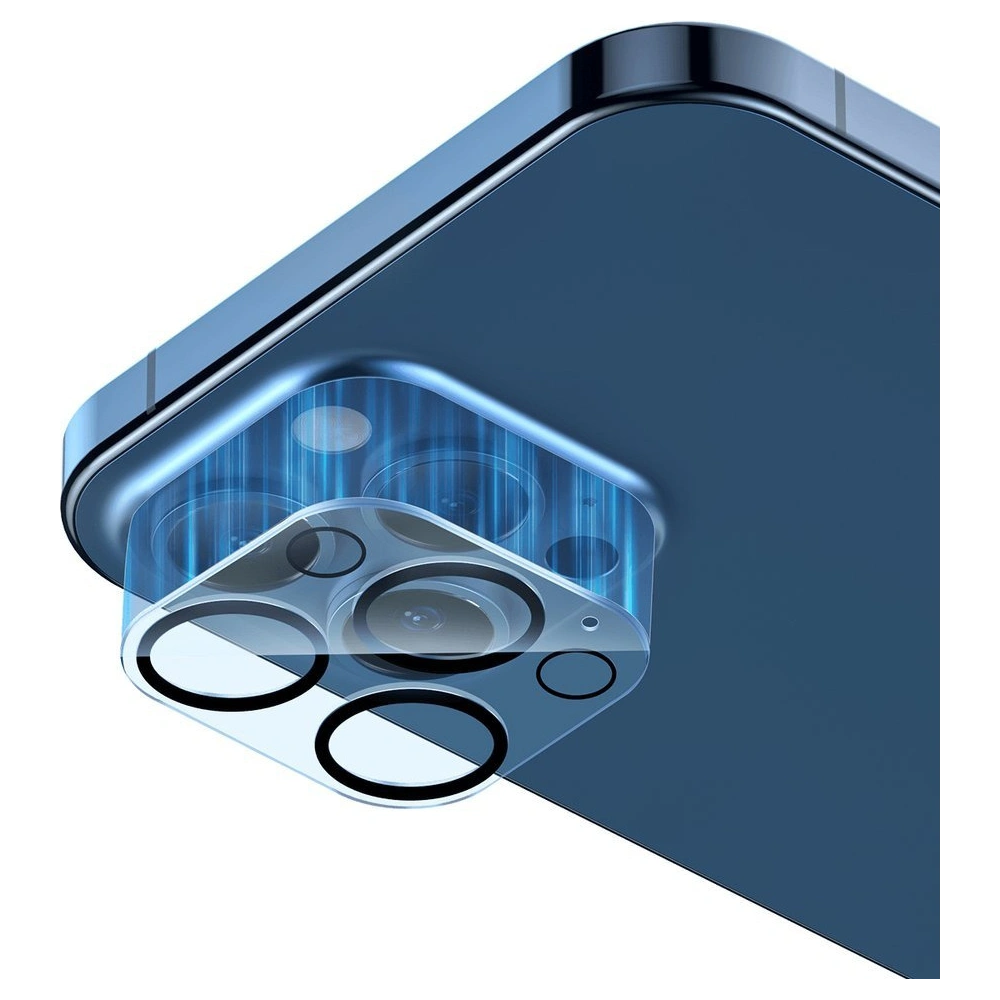 Hurtownia GSM - Sticlă pentru obiectivul aparatului Baseus Film pentru lentile Full-frame Apple iPhone 12 Pro Max [2 PACK] - BSU3998 - {ean13} - Hurt