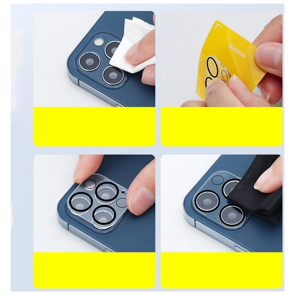 Wholesale Baseus Full-frame Lens Film Apple iPhone 12 mini [2 PACK] - BSU3999 - {ean13} - Hurt