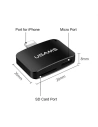Hurtownia GSM - Adapter USAMS US-SJ176 2w1 microUSB-Lightning + cititor de carduri SD negru/black - USA920 - {ean13} - Hurt