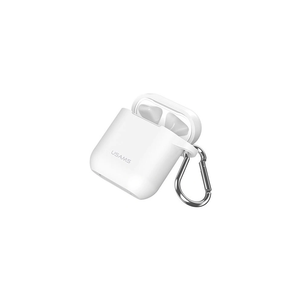 Hurtownia GSM - Etui USAMS US-BH423 Silicon Apple AirPods bílý/white - USA922 - {ean13} - Hurt