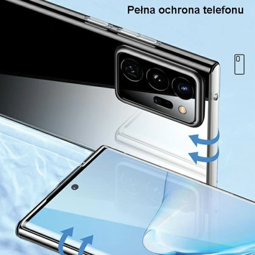 Etui USAMS US-BH597 Primary Samsung Galaxy Note 20 transparent