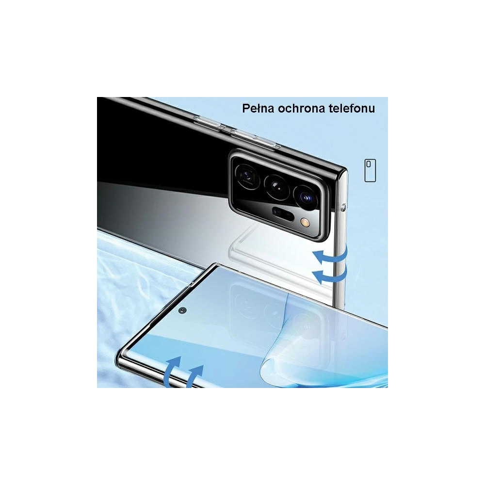 Hurtownia GSM - Etui USAMS US-BH597 Primary Samsung Galaxy Note 20 transparentní - USA923 - {ean13} - Hurt