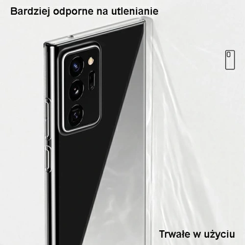 Etui USAMS US-BH597 Primary Samsung Galaxy Note 20 transparent