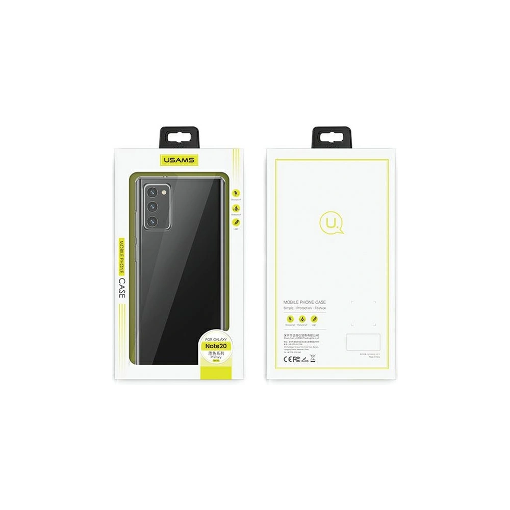 Hurtownia GSM - Etui USAMS US-BH597 Primary Samsung Galaxy Note 20 transparentní - USA923 - {ean13} - Hurt