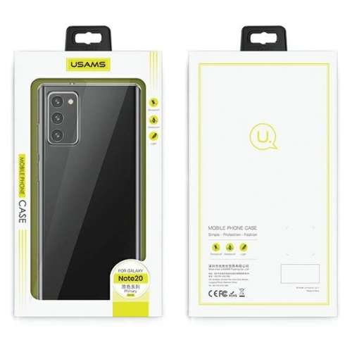 Etui USAMS US-BH598 Primary Samsung Galaxy Note 20 Ultra transparent
