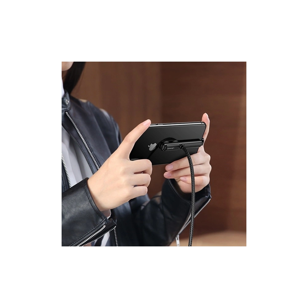 Hurtownia GSM - Cablu USAMS US-SJ279 Gaming U9 USB-A/USB-C 1,5m 2A/3A negru/black - USA925 - {ean13} - Hurt
