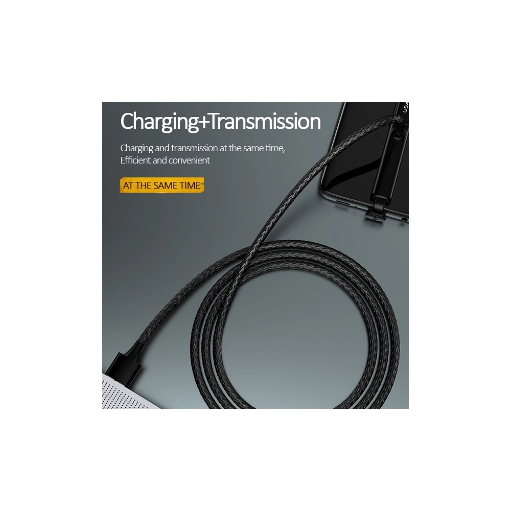 Hurtownia GSM - Kabel USAMS US-SJ279 Gaming U9 USB-A/USB-C 1,5m 2A/3A černý/black - USA925 - {ean13} - Hurt