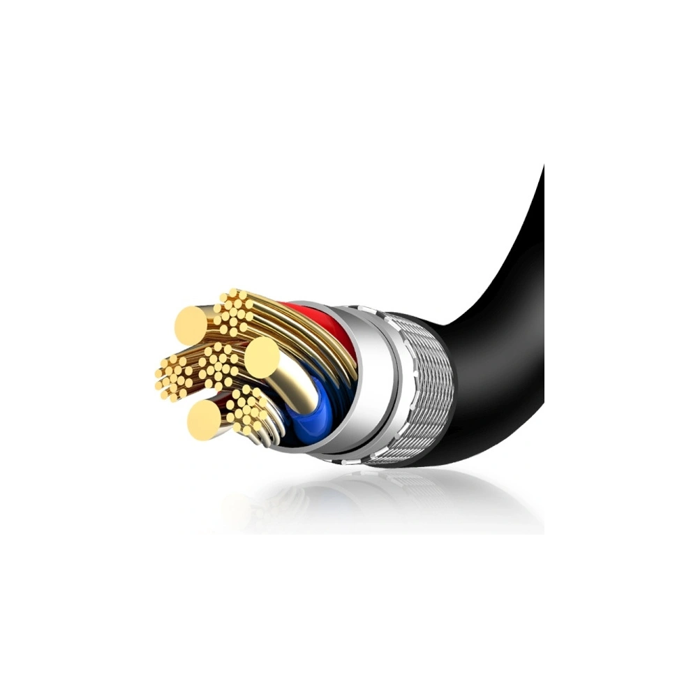 Hurtownia GSM - Winkelkabel USAMS US-SJ167 U-flow USB-C/USB-A 1,2m schwarz/black - USA927 - {ean13} - Hurt