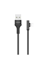 Kabel úhlový USAMS US-SJ260 U15 2A 1,2m USB-A/Lightning černý/black