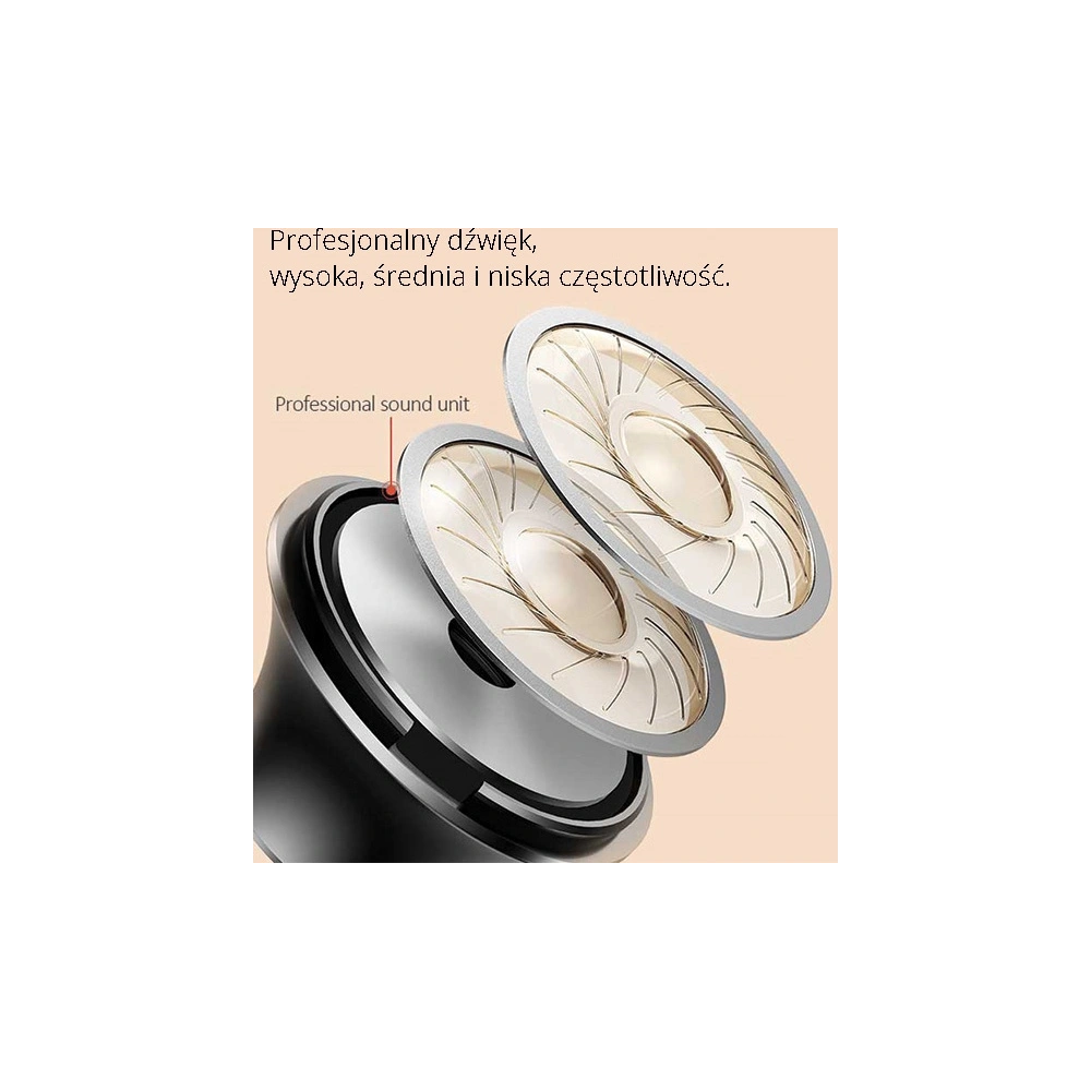 Hurtownia GSM - Căști USAMS US-SJ295 EP-32 Lightning negru/black - USA931 - {ean13} - Hurt