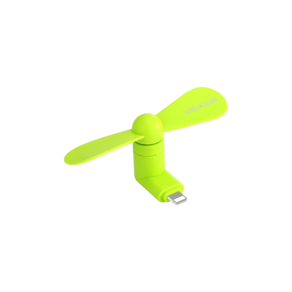 Hurtownia GSM - Ventilátor USAMS US-ZB008 Lightning zelený/green - USA934 - {ean13} - Hurt