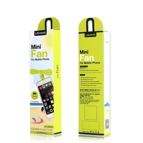 Wentylator USAMS US-ZB008 Lightning zielony/green