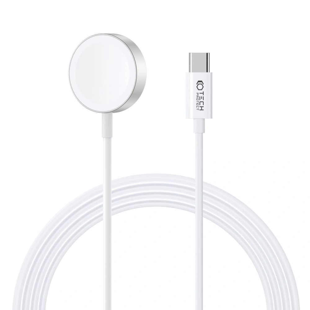Hurtownia GSM - Töltő Apple Watch Tech-Protect Ultraboost Magnetic Charging USB-C 120cm Fehér - THP1876 - {ean13} - Hurt