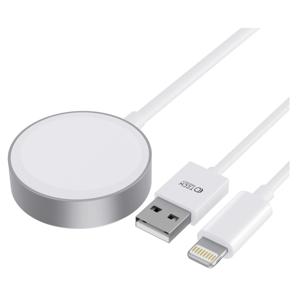 Wholesale Tech-Protect Ultraboost 2in1 Magnetic Charging Apple Watch & Lightning 150cm White - THP1878 - {ean13} - Hurt