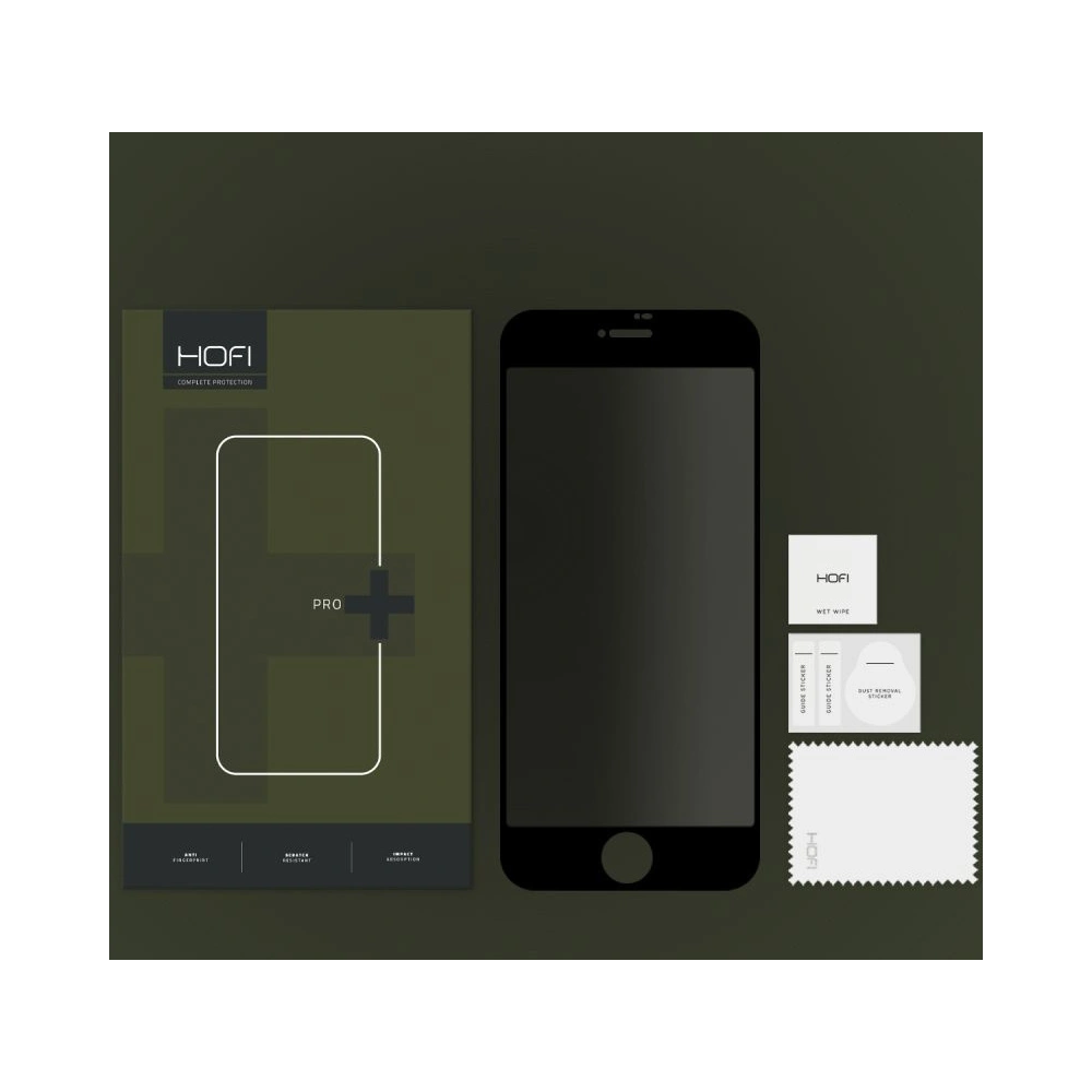 Hurtownia GSM - Privatizáló üveg Hofi Anti Spy Glass Pro+ Apple iPhone SE 2022/SE 2020/8/7 Privacy - HOFI363 - {ean13} - Hurt