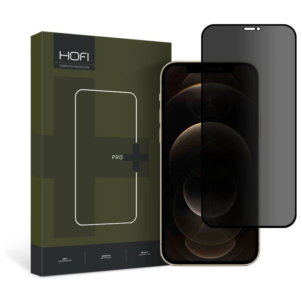 Wholesale Hofi Anti Spy Glass Pro+ Apple iPhone 12/12 Pro Privacy - HOFI364 - {ean13} - Hurt