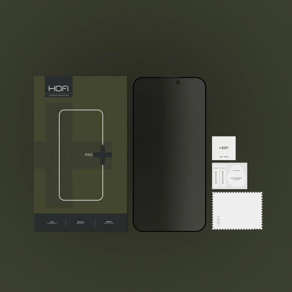 Hurtownia GSM - A privát üveg Hofi Anti Spy Glass Pro+ Apple iPhone 14 Pro Privacy - HOFI367 - {ean13} - Hurt