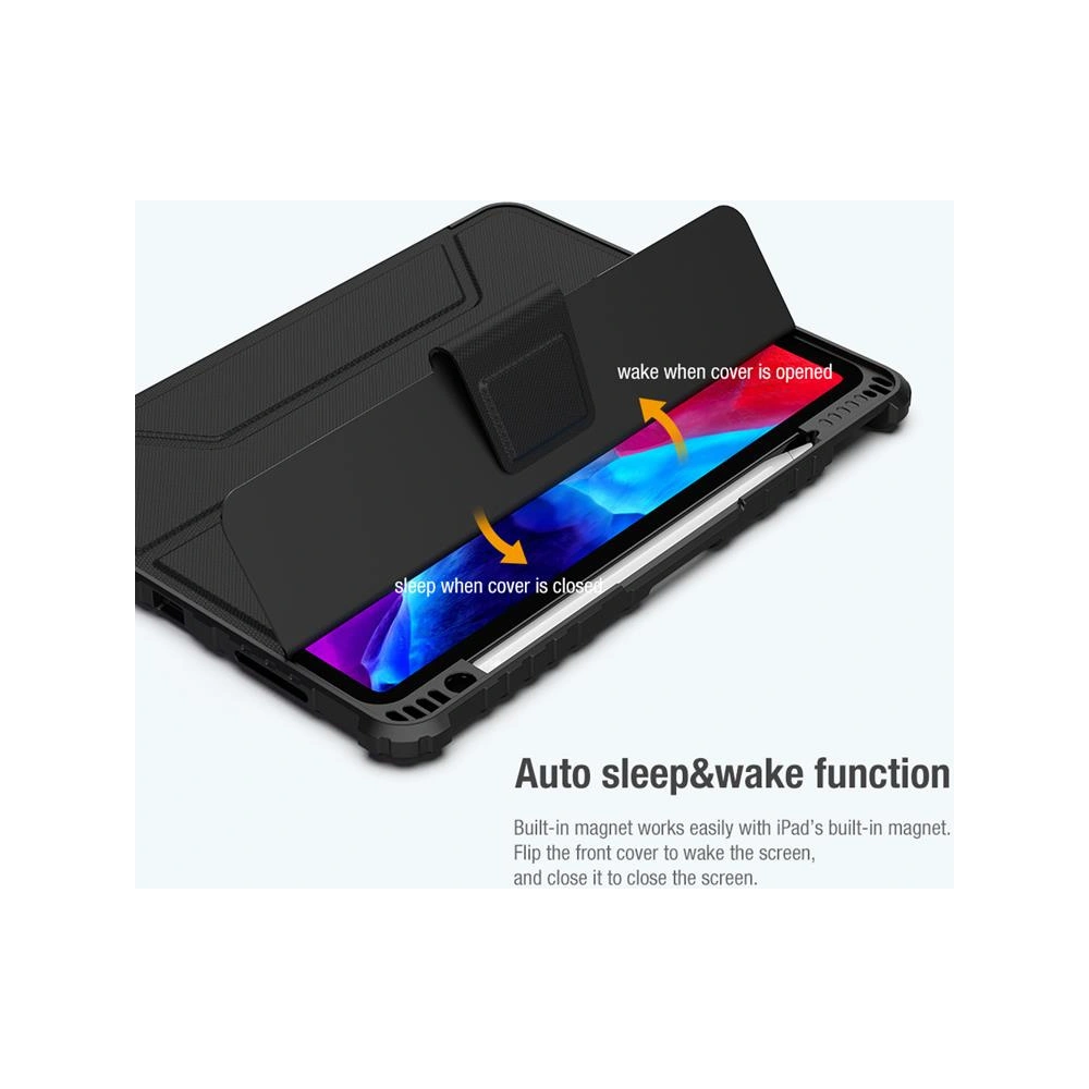 Wholesale Nillkin Bumper Pro Apple iPad Air 10.9 2020/2022 (4 i 5 gen) / iPad Air 11 2024 (6 gen) black - NLK1073 - {ean13} - Hurt