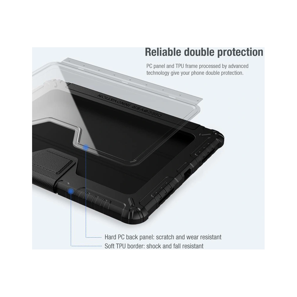 Wholesale Nillkin Bumper Pro Apple iPad Air 10.9 2020/2022 (4 i 5 gen) / iPad Air 11 2024 (6 gen) black - NLK1073 - {ean13} - Hurt
