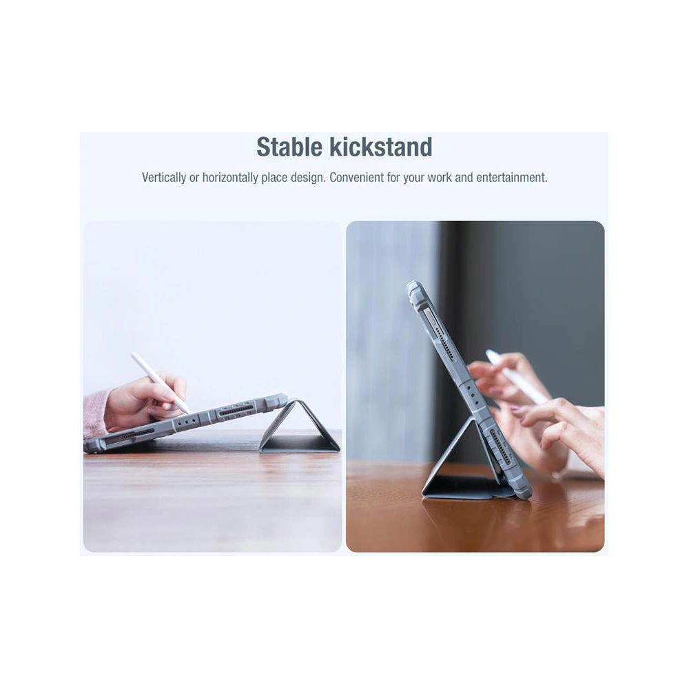 Hurtownia GSM - Etui Nillkin Bumper Pro Apple iPad Air 10.9 2020/2022 (4. a 5. generace) / iPad Air 11 2024 (6. generace) černé - NLK1073 - {ean13} - Hurt