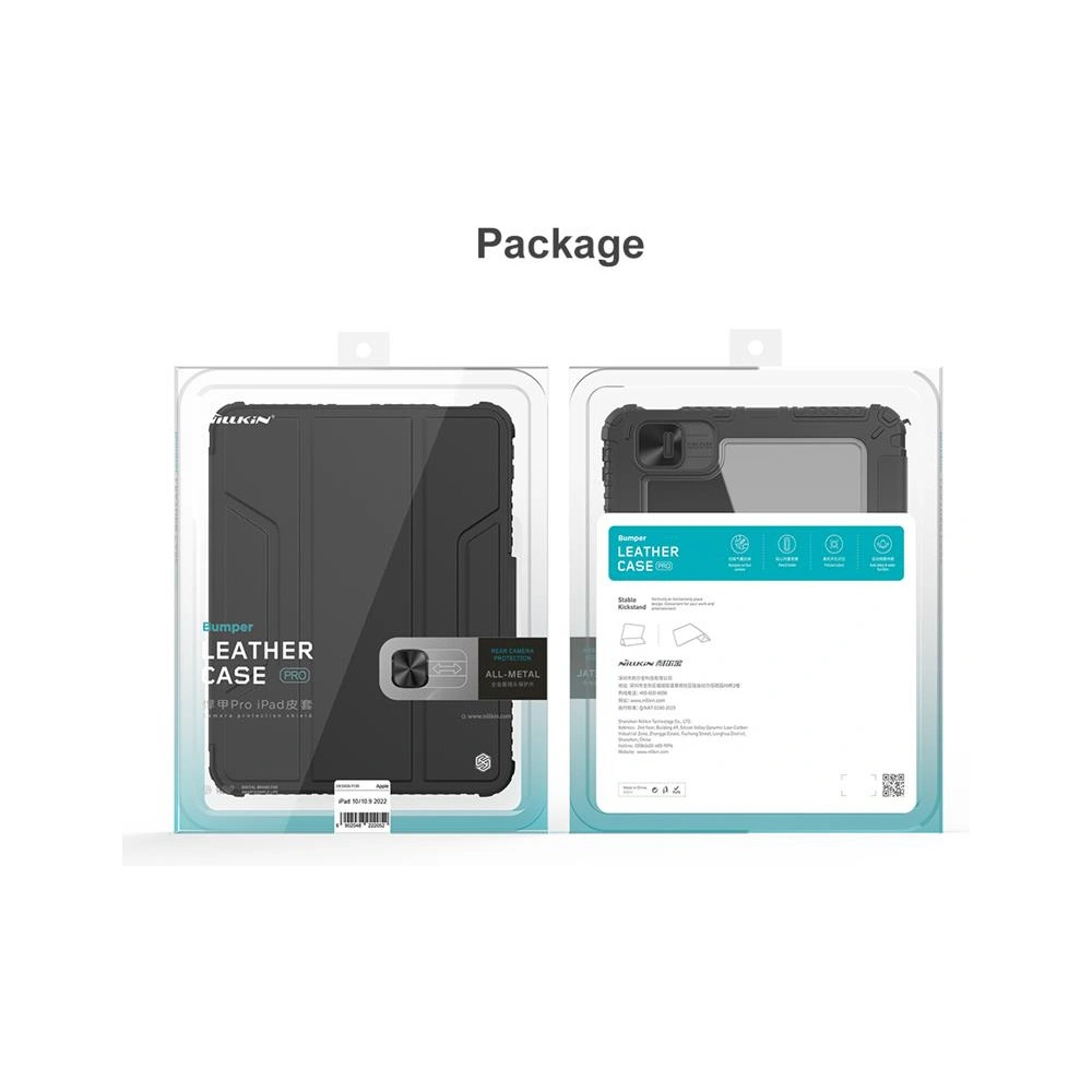 Hurtownia GSM - Etui Nillkin Bumper Pro Apple iPad 10.9 2022 (10. generációs) fekete - NLK1074 - {ean13} - Hurt