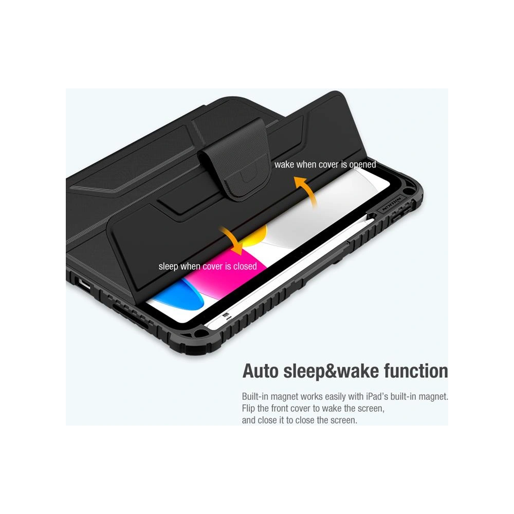 Hurtownia GSM - Etui Nillkin Bumper Pro Apple iPad 10.9 2022 (10. generációs) fekete - NLK1074 - {ean13} - Hurt