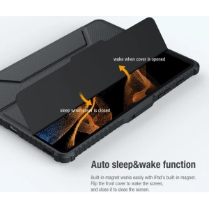 Hurtownia GSM - Etui Nillkin Bumper Pro Samsung Galaxy Tab S8+ Plus/S7+ Plus/S7 FE fekete - NLK1076 - {ean13} - Hurt