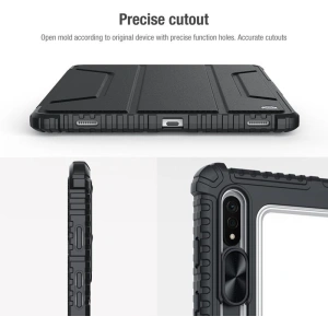 Hurtownia GSM - Etui Nillkin Bumper Pro Samsung Galaxy Tab S8+ Plus/S7+ Plus/S7 FE fekete - NLK1076 - {ean13} - Hurt
