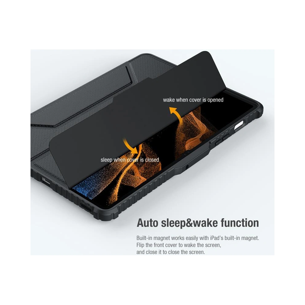 Hurtownia GSM - Etui Nillkin Bumper Pro Samsung Galaxy Tab S7/S8 11 negre - NLK1077 - {ean13} - Hurt