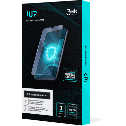 Hurtownia 3MK - 5903108518826 - 3MK4740 - Folia ochronna dla graczy 3MK 1UP Samsung Galaxy A54 5G [3 PACK] - B2B homescreen