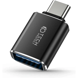 Wholesale Tech-Protect Ultraboost USB-C/USB-A OTG Adapter Black - THP1880 - {ean13} - Hurt