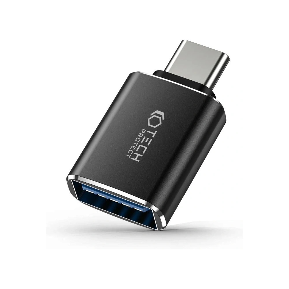 Hurtownia GSM - Adapter Tech-Protect Ultraboost USB-C/USB-A OTG Negru - THP1880 - {ean13} - Hurt