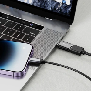 Hurtownia GSM - Adapter Tech-Protect Ultraboost Lightning/USB-A OTG Fekete - THP1881 - {ean13} - Hurt