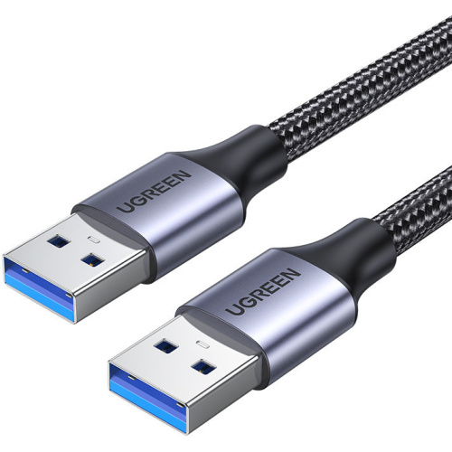 Hurtownia Ugreen - 6957303887910 - UGR1484 - Kabel UGREEN US373 USB-A/USB-A 3.0 5Gb/s 2m szary - B2B homescreen