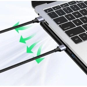 Hurtownia GSM - Cablul UGREEN US373 USB-A/USB-A 3.0 5Gb/s 2m gri - UGR1484 - {ean13} - Hurt